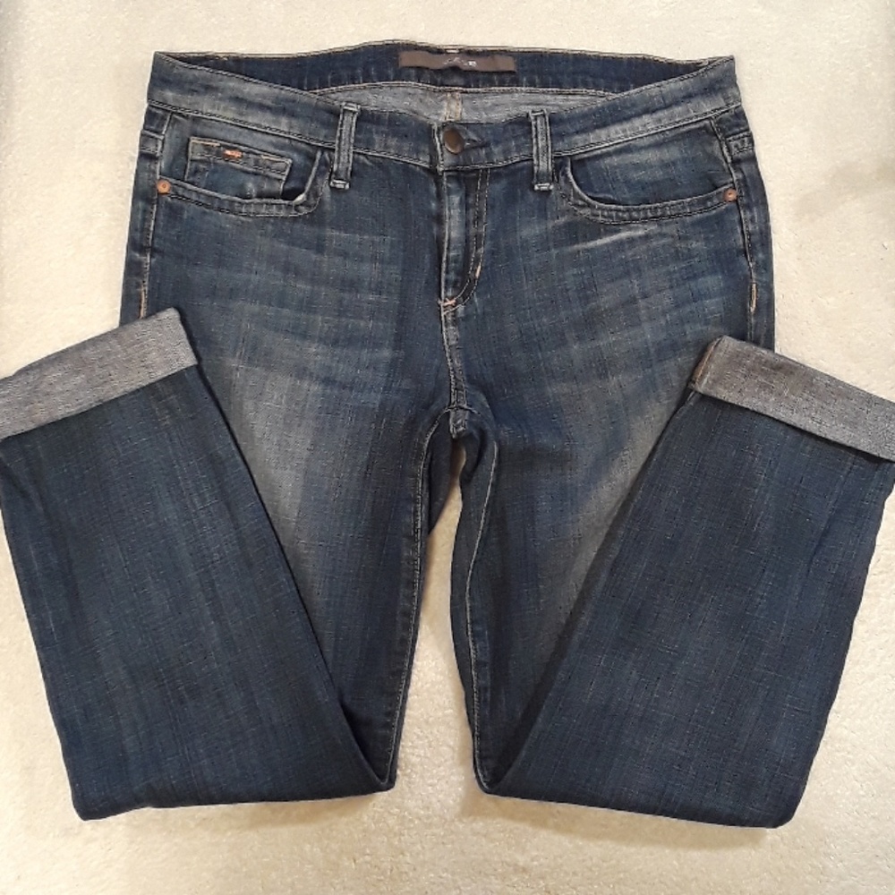 Joe's Cigarette Fit Stretch Jeans. Womens Size: W29x25L
